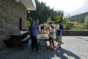 Outreach event at Radium Hot Springs 