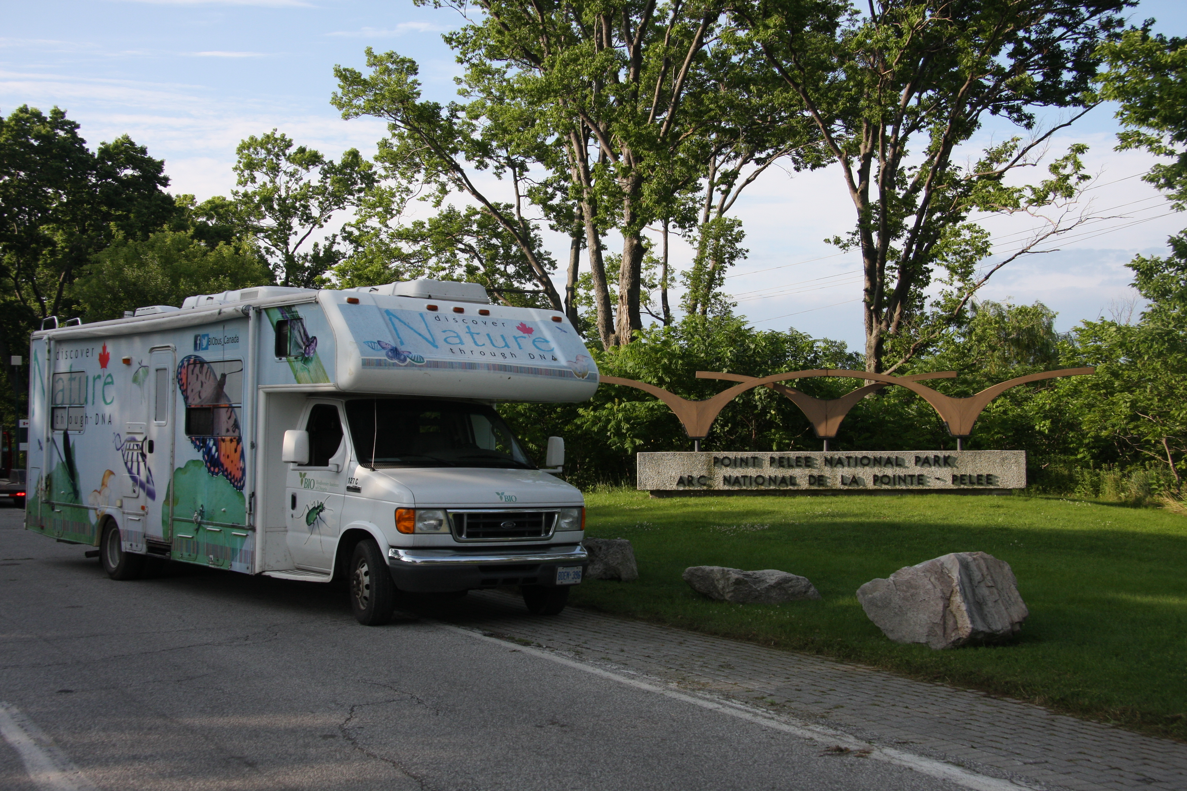 he BIObus has arrived at Point Pelee National Park