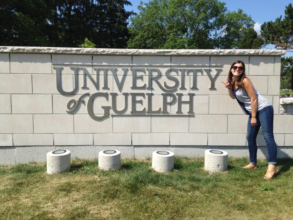 I really enjoyed my visit to Guelph and learning at the University
