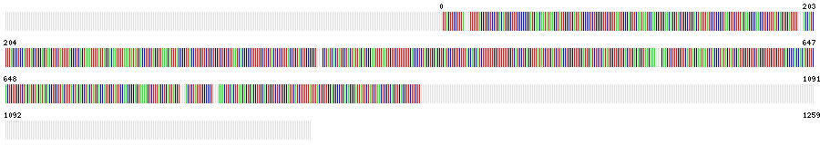 Visual representation of DNA barcode sequence for Pubic lice