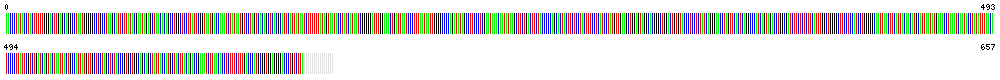 Visual representation of DNA barcode sequence for Eastern Hognose Snake